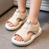 Children Soft Sole Sandals Lightweight Breathable Adjustable Strap Toddler Outdoor Comfortable Footwear for Walking and Play