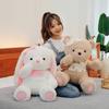 New Teddy Bear Doll Cute Bunny Doll Plush Toy Kitten Rabbit Doll Children Girls Birthday Gift