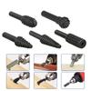5-Piece Black Woodworking Spearhead Rotary File Electric Grinding Head Tool Set (Diy Grinding Tool Accessory Set)