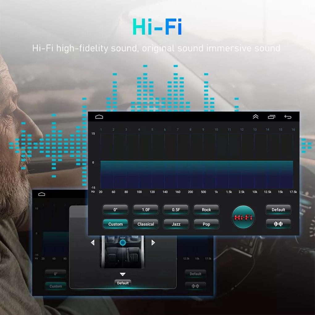 Car Radio With Blue Tooth Connection And HD Radio Ready For Crystal Clear Sound DAB Touchscreen