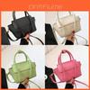 Fashionable Pu Leather Small Square Bag For Women Stylish Casual Shoulder Tote With Inside Phone Pocket