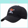 One Piece Pirate Embroidered Baseball Cap Sun Hat For Outdoor Sports