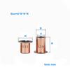 Oil Free Self Lubricating Composite Copper Sleeve SF-1F Flanged Liner Stepped Bearing