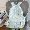 Schoolbag new schoolbag female junior high school student star printing Korean version niche ins backpack Mori college student computer bag