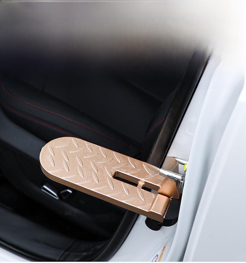 Car Modification Aluminum Alloy Pedals: Door & Roof Options