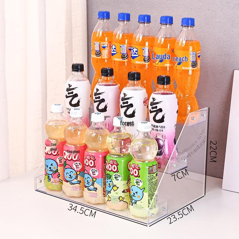 Acrylic Step-Style Cigarette & Beverage Display Rack
