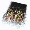 10 Yards Sequin Fabric Mesh Fringe Trim 6 Inches Tassel Fringe  Home Accessory