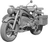 Sol Model WWII German KS750 Military Motorcycle 3D Printer Kit MM876 1/35 (Motorcycle)