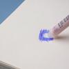 1 Sæt Fødselsdagsgave Ny Bamse Sletbar Gel Pen 0,5 mm Blå Vaskbart Håndtag Magiske Genopfyldnings Stave Skole Kontor Kawaii Papirvarer