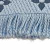 Great LOUIS VUITTON Scarf Escalp Logo Mania LV logo with fringe wool M75702 Used