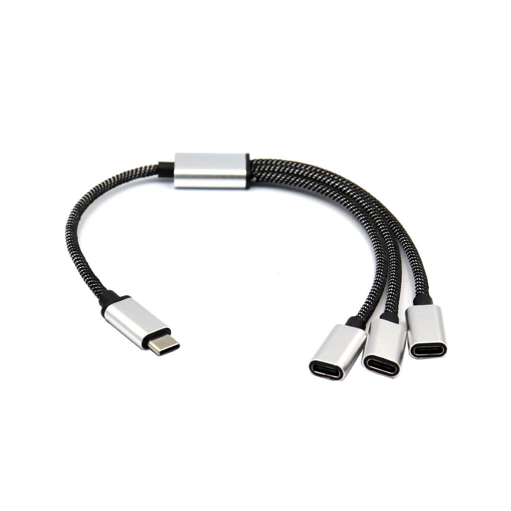 Type-C Mobile Phone & Computer USB 2.0 Splitter Hub - Dual Port