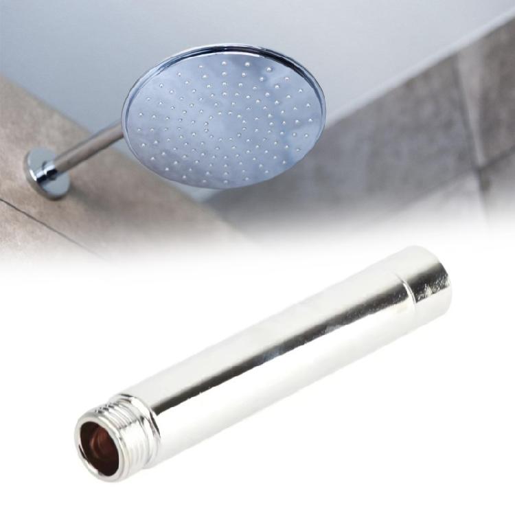 Bathroom Shower Pipe Extension Stainless Steels Shower Extension Round Tube Shower Head Faucet Accessories Enduring