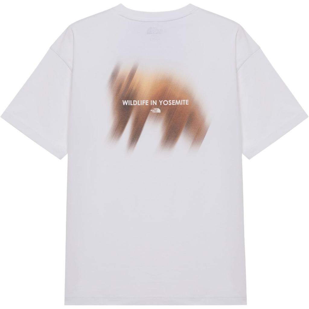 The North Face Letter Logo Short Sleeve T-Shirt Men Tops White NT7UR10K