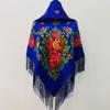 Women's Versatile Russian Ethnic Scarf - Spring/Autumn Shawl for Travel Photography