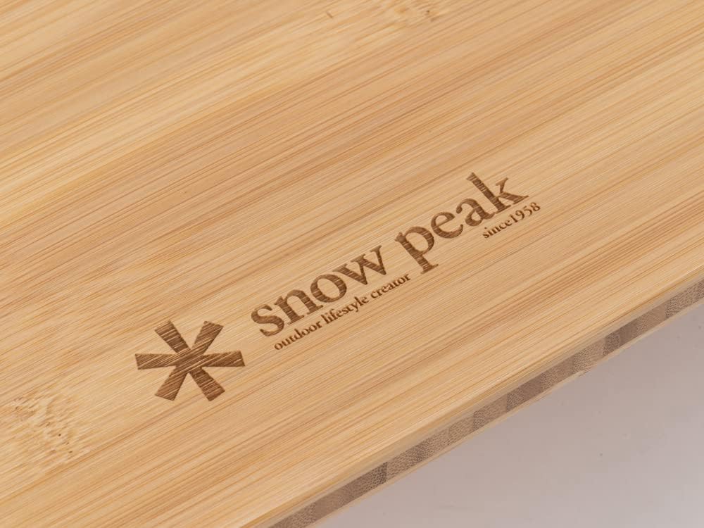 Snow Peak Table Open L Bamboo novelty Multi-Function CK-218 (with item)