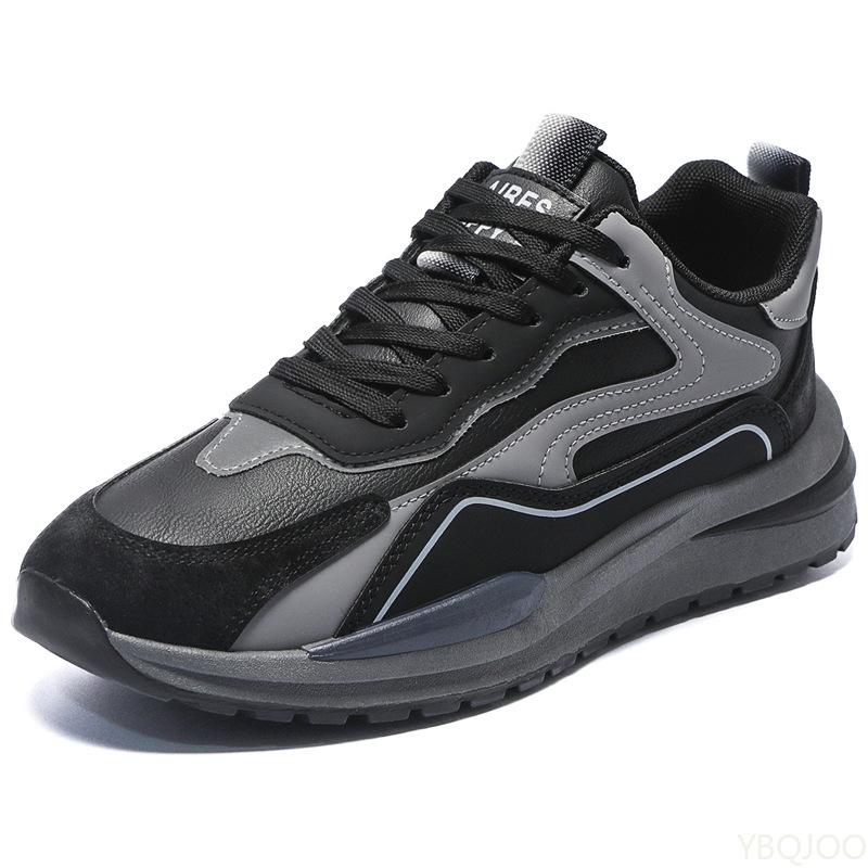 Fashion Spring New Breathable Casual Fashion Running Sneakers Trendy Versatile Thick Bottom Simple Comfortable Men's Trendy Shoes