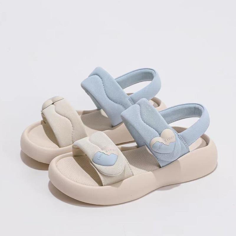 Children Beach Shoes Open Toes Soft Bottom Comfortable Kids Princess Shoes Casual 2025 Summer Nw Girls Sandals Non-slip Cute
