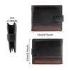 New Business Short Wallet for Men, Classic Multi-card Slot Multifunctional