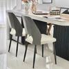 Italian Luxury Dining Chair Home Simple Modern Leisure Armchair Business Thickened Hotel Soft Home FurnitureBag Restaurant Chair