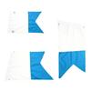 Safe Diving Buoy Flag with 35x25cm 75x60cm 80x50cm Option High Visibilities Design For Underwater Sports Safety Gear