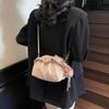 Popular Chain Small Bag Women's New Premium Pleated Cloud Bag Versatile Shoulder Messenger Shell Bag