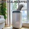 Portable Air Conditioning Exhaust Hose Cover and Window Seal Set Adjustable Length Hose Insulation Sleeve for Window