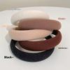 High Head Hairpin Sponge Headband Wide Brim Women's All-match Net Red Go Out Wash Face Hair Pressing Headband Headwear