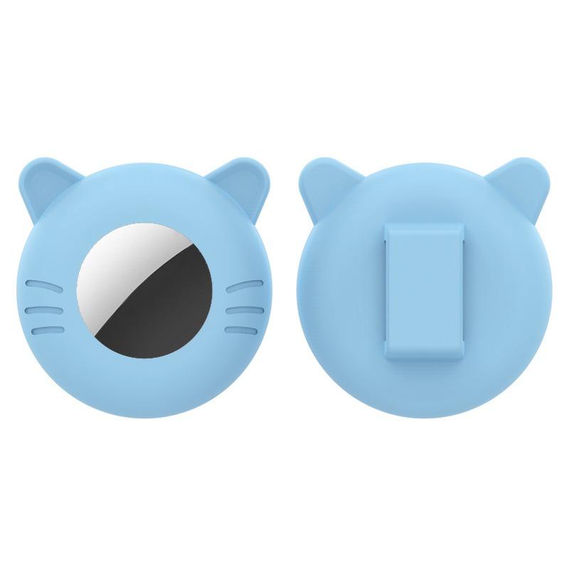 For Airtag Case Cat Collar Holder Stretchy Silicone Holder For Airtag Puppy Dog Anti-Lost Protective Pet Case Pet Protective