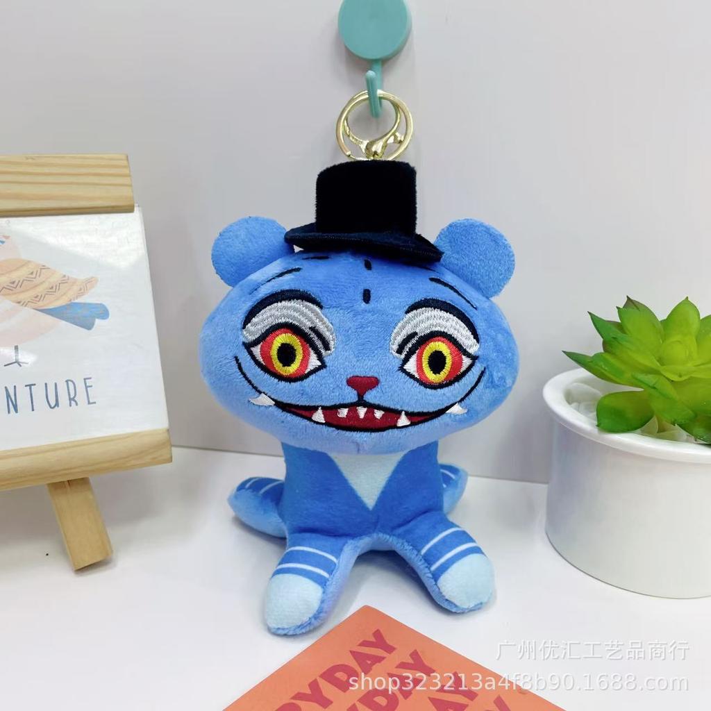 Cute Cartoon Keychain Schoolbag Pendant Doll Gift Internet Celebrity Bag Pendant Doll Plush Keychain