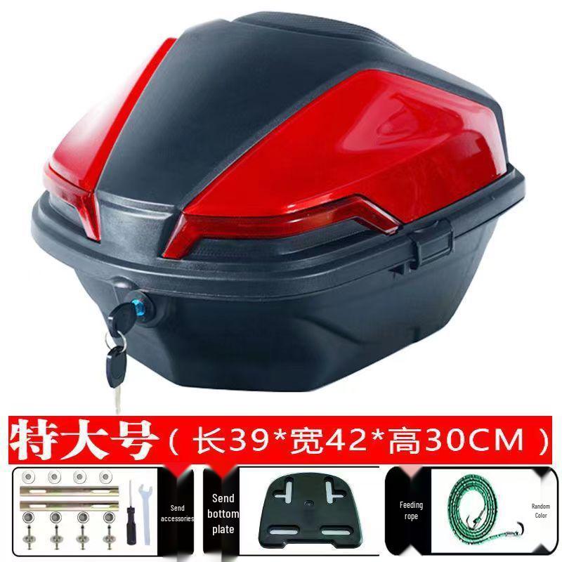 Universal Electric Vehicle Trunk & Storage Box for Motorcycles and Scooters