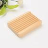 Draining Rack Soap Dishes Natural Wooden Drainage Soap Rack Plate Tray Holders Box Shower Hand Washing Soaps Holder YLE055