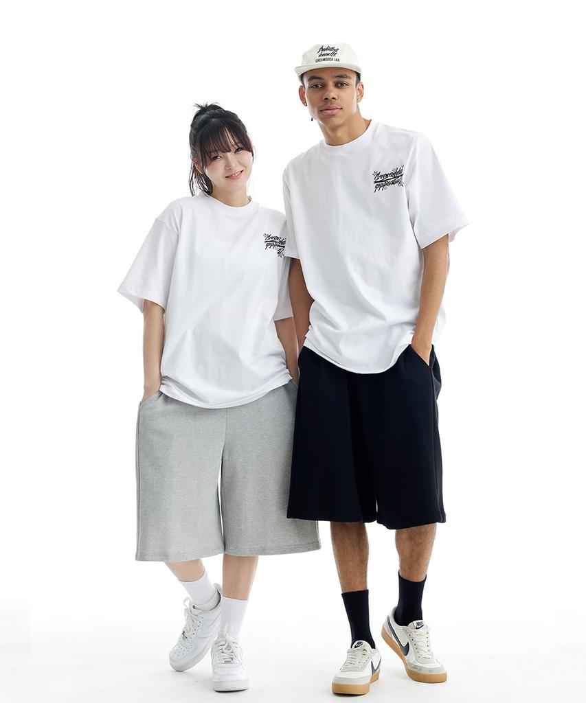 CREAM SODA LAB Crsdel Small Lettering Short Sleeve T-Shirt