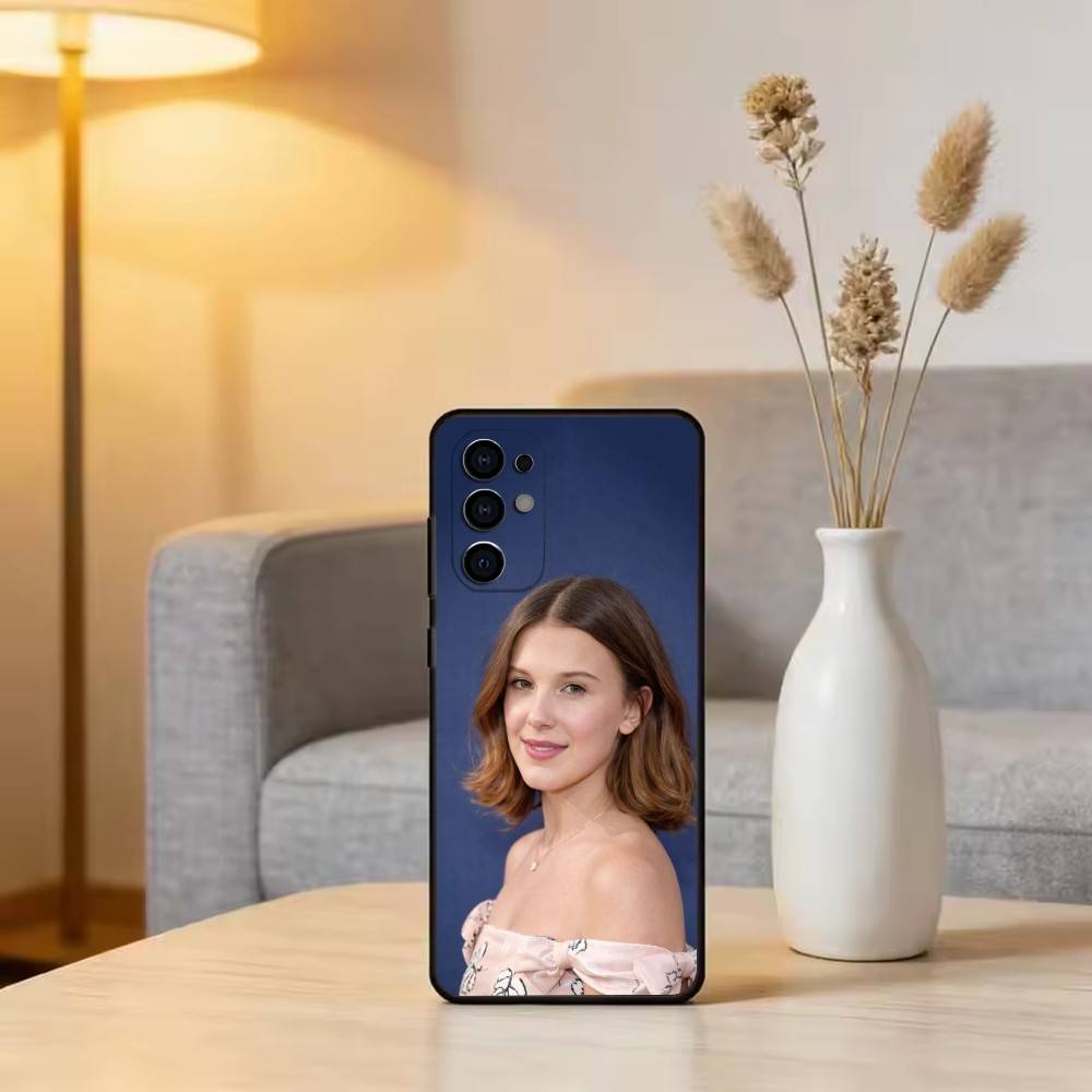 M-Millie B-Brown Actor Phone Case For Samsung S25,S24,S21,S22,S23,S30,Ultra,S20,Plus,Fe,Soft Silicone Black Cover Samsung S30Ultra5G
