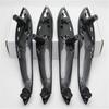 1x Carbon Fiber Look Car Interior Door Handle Trim For BMW 3 Series F30 F32 F80