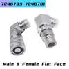 Flat Coupler New Male & Female Hydraulic Flat Coupler 7246795 7246781 For Bobcat Skid Steer Loader 653, 751, 753
