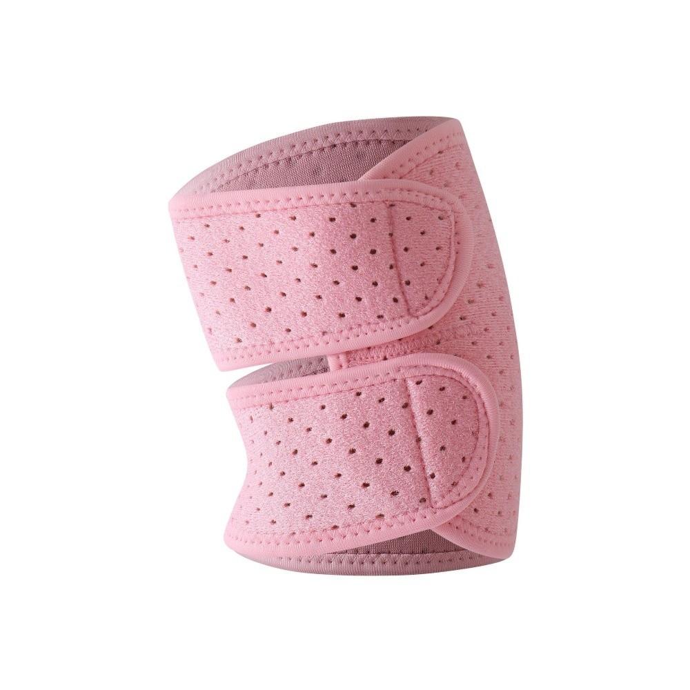 Double Strap Elbow Support Brace Breathable Elbow Compression Sleeves Compression Elbow Brace Men розовый