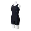 Mizuno Basic Separates Swimsuit for Competitive and School Use Women's N2MGAC11, Black/Blue,