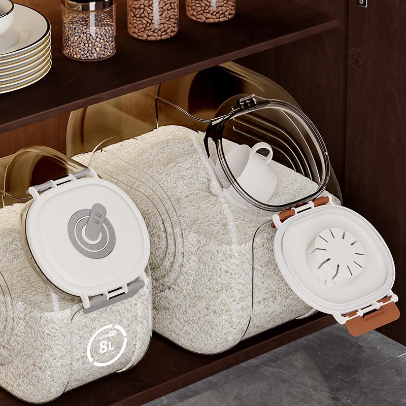 Moon Protection Airtight Rice and Flour Storage Bin