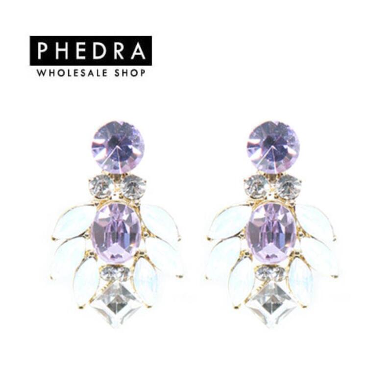 

Women s Titanium Violet Earrings A25210_ONECOLOR