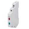 LED Rail Indicator IP20 Waterproof Miniature Rail Mount LED Indicator for Power Distribution Boxes AC DC 230V
