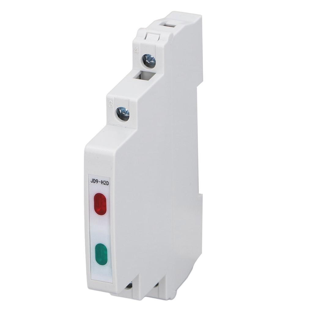 LED Rail Indicator IP20 Waterproof Miniature Rail Mount LED Indicator for Power Distribution Boxes AC DC 230V