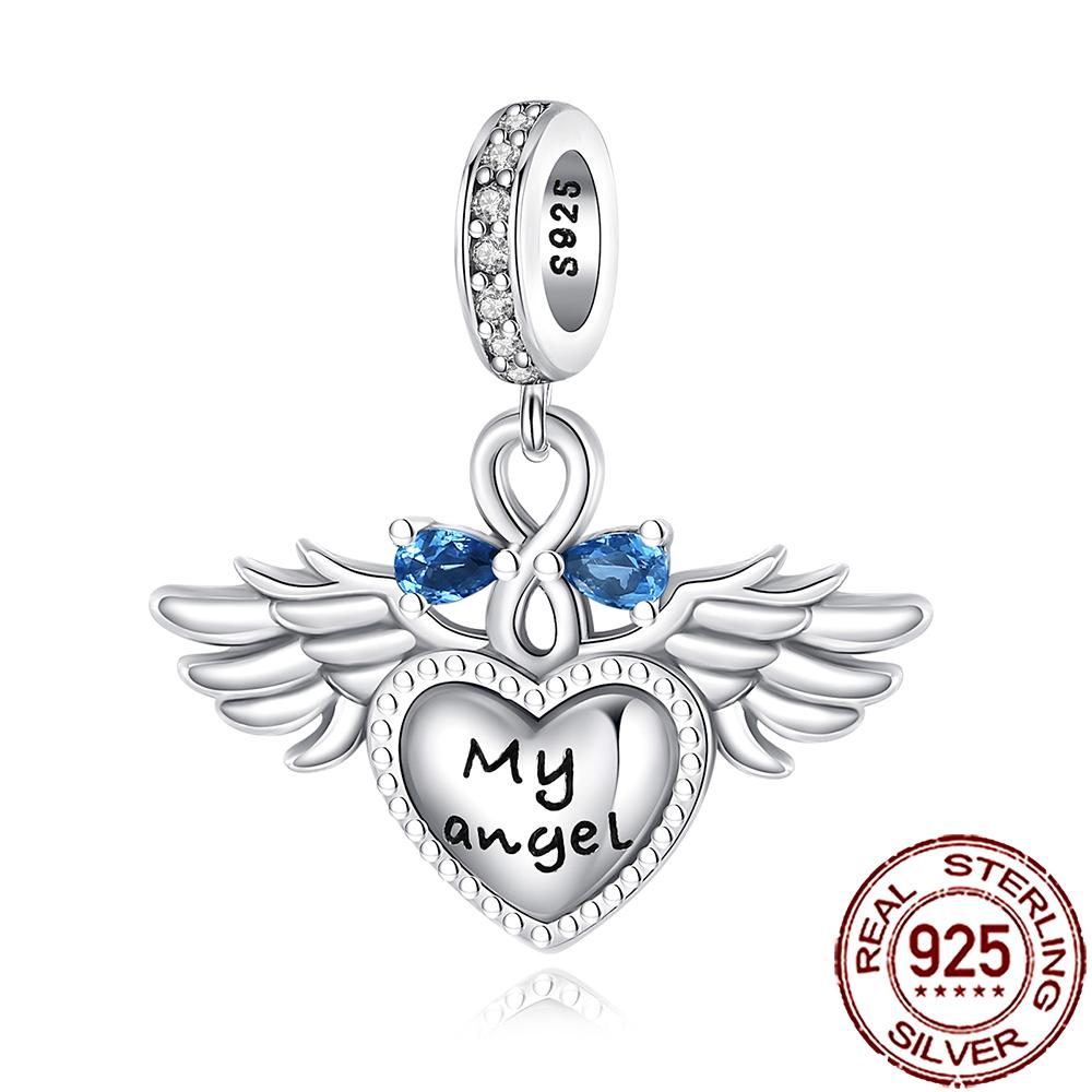 New Charms Copper Dream Catcher Cross Clover Angle Wing Heart Beads Fit Origina Bracelet Necklace Diy Jewelry