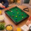 Jeu de table (Billard) - B&amp;G INTERNATIONAL - Mini 38 x 23 cm - Format compact - 6 poches tapis vert - Accessoires inclus
