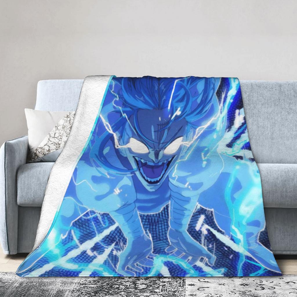 Hajime Kashimo Jujutsu Kaisen Blanket Quality Warm Soft Throw Blanket Winter Child Couch Chair Fluffy Bedspread