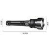 Outdoor Mini Flashlight Chargable Telescopic Zoom Flashlight For Working