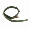 Cow Collar Adjustable 4 Layer Canvas Calf Collar with 2 Rows Metal Buckle for Horse Sheep Cattle
