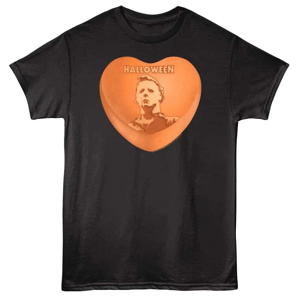 Halloween Michael Myers Love Heart Men s T Shirt XXXL