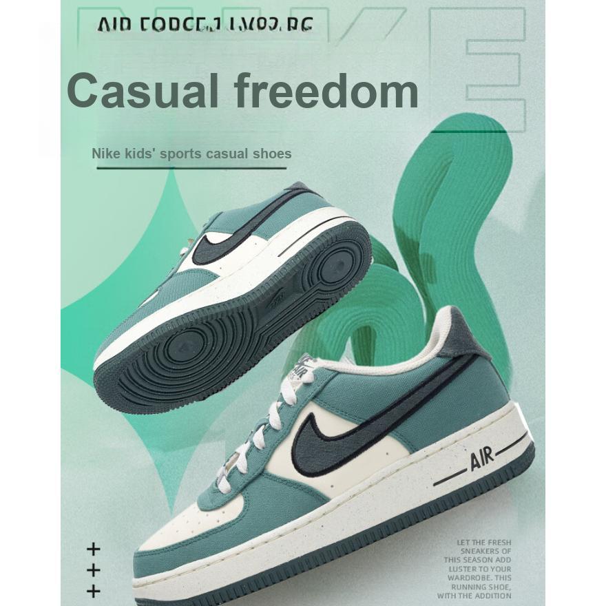 New Nike Air Force 1 Low Coconut Milk Vintage Green GS FN4731-100