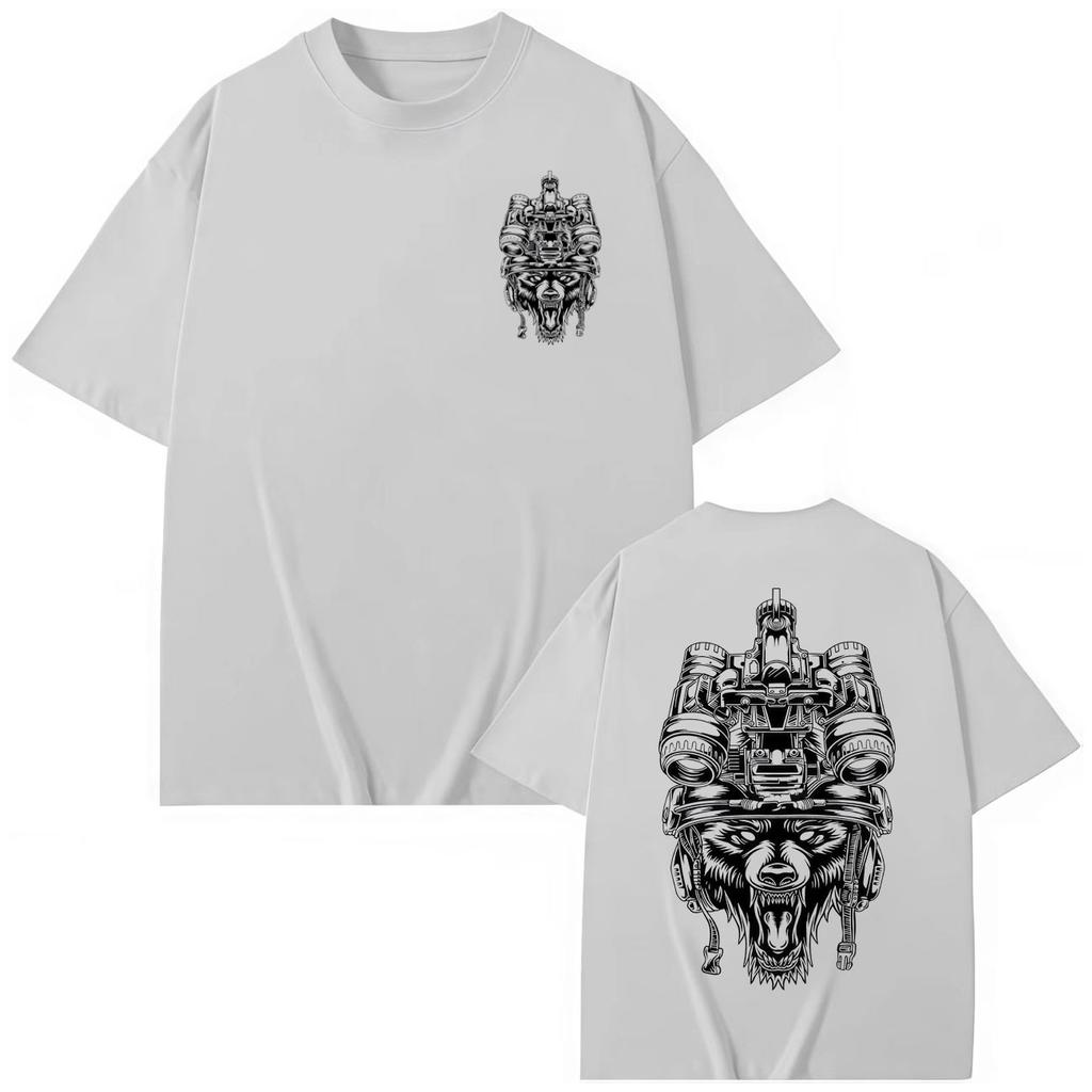 Forward Observations Group Print T-shirt Men Women Gothic Vintage Short Sleeve T-shirts High Quality Oversized T Shirt
