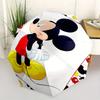 Mickey Mouse Automatic Opening and Closing Umbrella, Compact Travel Umbrella, Lightweight and Portable, Suitable for Beach Commuting Busines